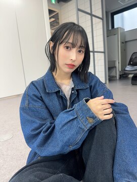 ロンドカスティーヨ 四日市(Lond castillo) 【futaba】切りっぱなしボブ/タッセルボブ/黒髪ボブ