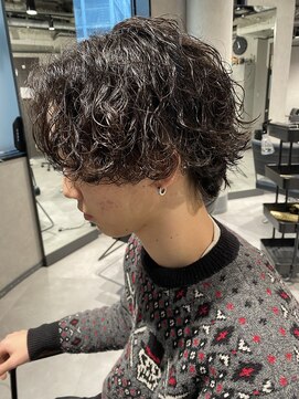 ネクストネオ 静岡(NEXT NEO) NEXT NEO【櫻田】センターパートウルフ　波巻きスパイラルパーマ