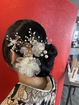 カットハウス しば ヘアセット