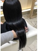 後ろ姿も艶さらblackに^^