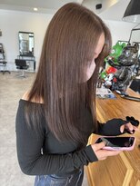 ナンバー(number+)&nbsp;20代30代30代モカベージュナチュラル耳掛けロング