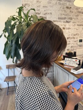 テーラヘアー 五井(TELA HAIR) ミディアム×外はねレイヤー