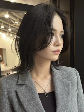 ウェイビーズ(WAVY'S) xカット/イメチェン/ホワイトブロンド/外ハネボブ/美髪/