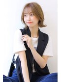 外はねミニウルフボブ