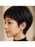 【石田ゆり子さん風ショート再現】似合わせカット+カラー+前髪パーマ