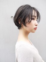 モリオ フロム ロンドン サッポロファクトリー店(morio FROM LONDON) 【morio札幌】札幌ショート 大人かわいい黒髪ショートボブ