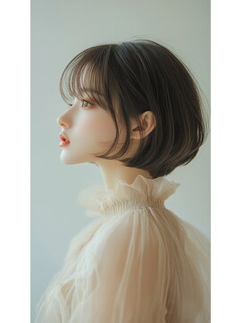 ノイエ 原宿 北参道(NoIE) ショートボブ【レイヤー,ボブ,髪質改善カラー,縮毛矯正,原宿】