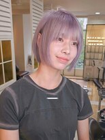 バイエイト(X８) 【透明感溢れる上品な私】ラベンダーベージュ×ミニボブ『小川』