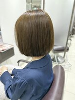 クロップ エス 茅ヶ崎本店(crop es)&nbsp;透明感オリーブブラウン