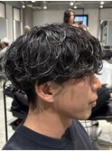 綿貫航太◎波巻きパーマ/波巻きシャドウ/波打ちパーマ