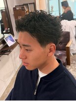 メゾンフォーメン 心斎橋店(Maison for men)&nbsp;スパイキーショート　ローテーパーフェード　フェードカット