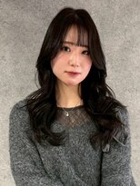 キャパ セントラル 天神 大名店(CAPA central)&nbsp;顔周りレイヤー 前髪カット くびれヘア 髪質改善 韓国ヘア 20代