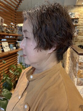 マッシュ アドベ 八戸ノ里(MASHU ADOBE) ショート/パーマ/レディース／似合わせ