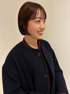 フォークロア 本店(Folk Lore) ブラウンミニボブ