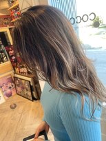 ヘア メイク ココ(hair make coco)&nbsp;バレイヤージュ×ハイライト♪♪