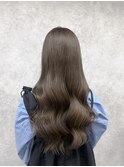 【minim×りの】ブリーチありオリーブベージュ