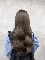 ミニム ヘアー(minim hair)&nbsp;【minim×りの】ブリーチありオリーブベージュ