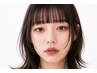 【メンテナンス】前髪～顔まわりおくれ毛のこだわりカット￥2,500
