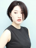 メリケンビューティーパーラー コウベ(MERICAN BEAUTY PARLOR KOBE) ショートカットxひし形ショートボブ耳掛けショート20代30代40代