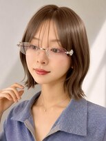 メゾンアクア 表参道(Maison ACQUA)&nbsp;Yハッシュカットボブ/顔周りレイヤーボブ/シースルーバング