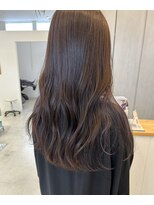 ナギ 栃木(nagi)&nbsp;ナチュラルなグレージュ×インナーパープル◎