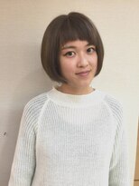 ヘアデザイン ラポール 茨木店(hair design Rapport)&nbsp;甘めバングなコケティッシュラウンドボブ☆