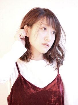 エル バイ ファースト(L by first) 【Ｌ by first】お手軽パーマのふわミディ◎20代30代40代50代