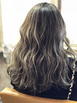 ベースヘアーデザイン(BASE HAIR DESIGN)&nbsp;ハイライト×グレージュ