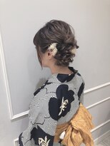 銀座 ヘアセット、浴衣着付け
