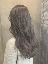 シックス ヘア ワーク ショップ(No.06 Hair Work Shop)&nbsp;【No.06HWS】重めフェザーロング×グレージュアッシュbrown