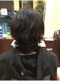 20代30代40代メンズヒッピー風パーマビジカジオシャレ感