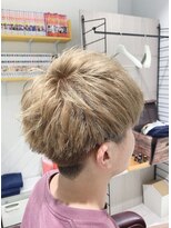 ストーリー(story) かりあげマッシュ、ミルクティーベージュ