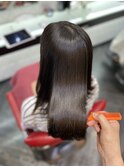 髪質改善ストレート