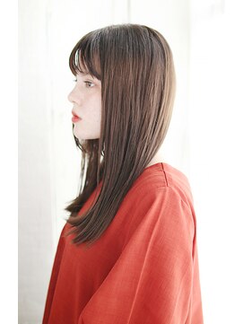 シュシュット(chouchoute) 吉祥寺3分/くすみブルーテラコッタデジタルパーマミニウルフ/040