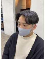 プライズ アイリス 池袋東口店(prize Iris)&nbsp;カルマパーマ/センターパート/メンズ/￥10780