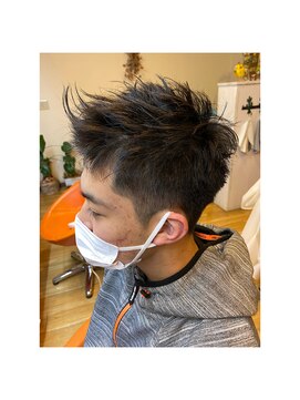 キキ 美容室(KIKI) くせ毛メンズショートカット