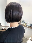 ぱつっとミニボブ
