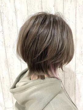 アース オーセンティック 武蔵小山店(EARTH Authentic) ナチュラルなウルフカット/武蔵小山