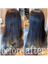 マナヘアー 倉敷(Mana Hair)&nbsp;髪質改善　before   after