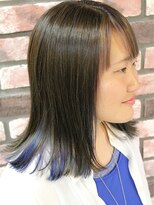 イーリス(IriS) ≪高田馬場美容室≫インナーカラーの切りっぱなしスタイル☆