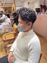 アヴァンス 天王寺店(AVANCE.) MEN'S HAIR ソフトツイスト×サイドパート
