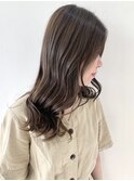 【FOLK】透明感アッシュブラウン☆似合わせゆる巻きロング♪