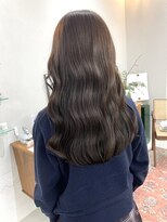 ヘアー アイス カンナ(HAIR ICI Canna) 【Mayuno】ブリーチなし透け感アッシュベージュ