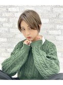 透明感抜群ショート