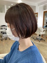 ヘッズ 本八幡店(HEADS)&nbsp;大人ショート  ショコラアッシュ  ヘルシースタイル