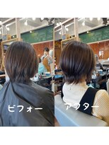 スミカ(sumica)&nbsp;#ダークな#ベージュ#外ハネボブ