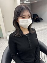 ロンド マーレ 天神大名店(Lond mare) イメチェン/チェリーブラウン/フェミニン/ダークアッシュ/束感