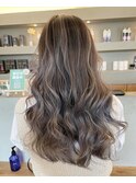 ☆バレイヤージュシルバーカラー☆