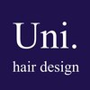 ユニヘアデザイン 徳島店(Uni. hair design)のお店ロゴ