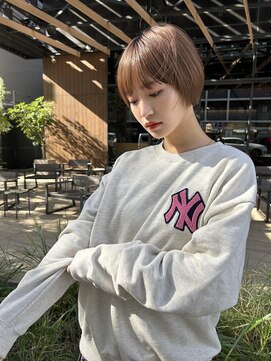 ムード タテマチ(mood tatemachi) ハンサムショート/ミルクティー